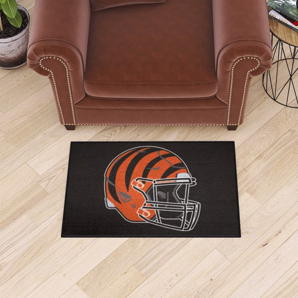 Officially Licensed NFL 19 x 30 Rug - Cincinnati Bengals