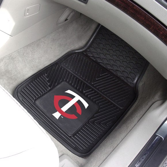 Minnesota Twins 2-pc Vinyl Car Mat Set - 18x27