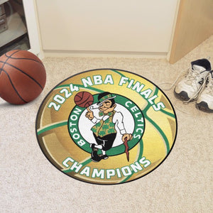 Boston Celtics 2023/24 NBA Champions Basketball Mat - 27"