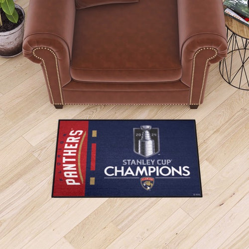 Florida Panthers 2024 Stanley Cup Champions Starter Mat - 19