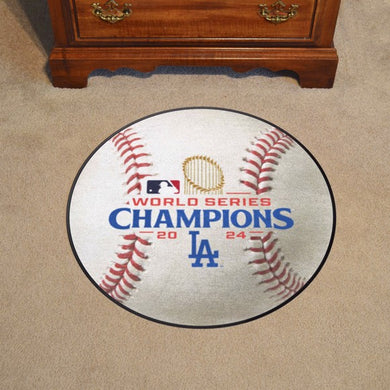 Los Angeles Dodgers 2024 World Series Champions Baseball Mat