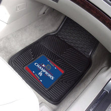 Los Angeles Dodgers 2024 World Series Champions  2-pc Vinyl Car Mat Set - 18x27