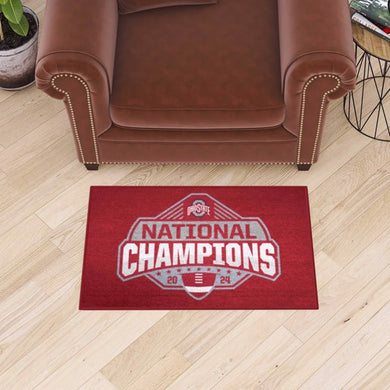 Ohio State Buckeyes 2024 CFP National Champions Starter Mat