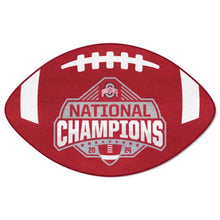 Ohio State Buckeyes 2024 CFP National Champions Football Rug