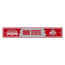 Ohio State Buckeyes 2024 CFP Champions Street Sign