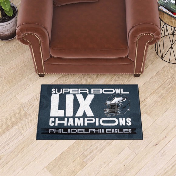 Philadelphia Eagles Super Bowl LIX Champions Starter Mat - 19