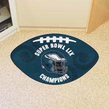 Philadelphia Eagles SB LIX Champions Football Mat - 21"x32"