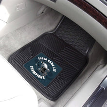 Philadelphia Eagles Super Bowl 59 Super Bowl Champs 2-piece Vinyl Car Mats - 18"x27"