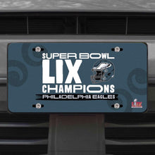 Philadelphia Eagles Super Bowl Champions Metal License Plate