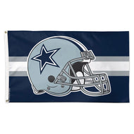 Dallas Cowboys Helmet Deluxe Flag - 3'x5'