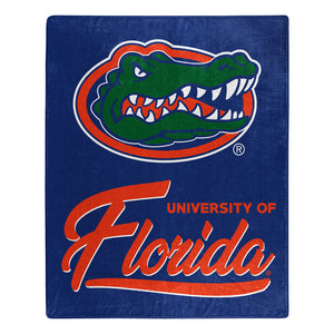 Florida Gators Plush Throw Blanket -  50"x60"