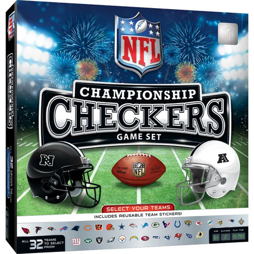 NFL Football Checkers Game
