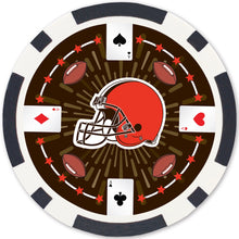 Cleveland Browns Poker Chip Set