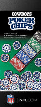 Dallas Cowboys Poker Chip Set