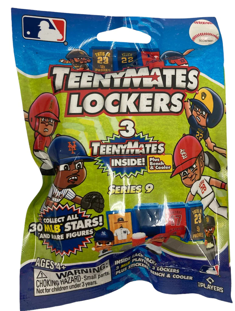 TeenyMates MLB Series 9 Lockers 3 Pack Bundle