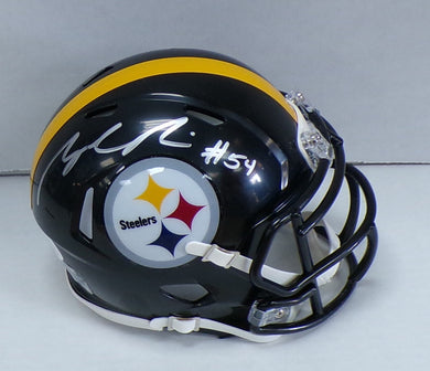 Zach Frazier Pittsburgh Steelers Signed Mini Helmet JSA