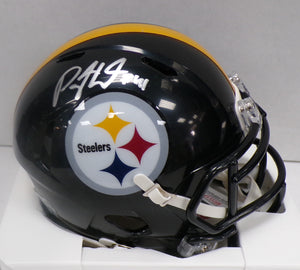 Payton Wilson Pittsburgh Steelers Signed Mini Helmet JSA