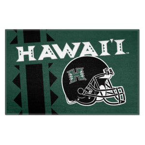 Hawaii Rainbow Warriors Uniform Starter Mat - 19"x30"