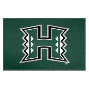 Hawaii Rainbow Warriors Starter Mat - 19"x30"