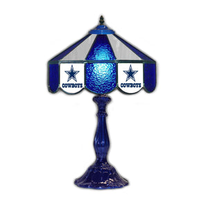 Dallas Cowboys Glass Table Lamp - 21"