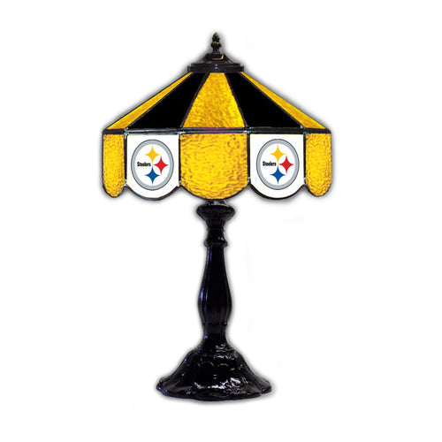 Pittsburgh Steelers Glass Table Lamp - 21