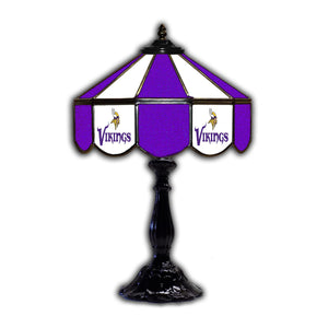 Minnesota Vikings Glass Table Lamp - 21"