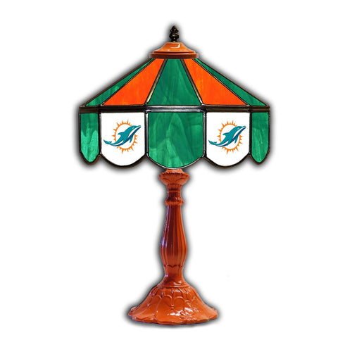Miami Dolphins Glass Table Lamp - 21
