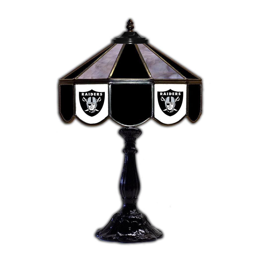 Las Vegas Raiders Glass Table Lamp - 21