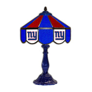 New York Giants Glass Table Lamp - 21"