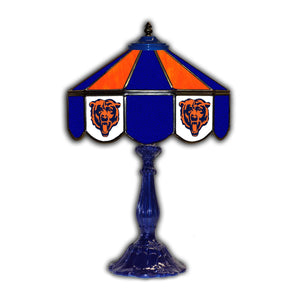 Chicago Bears Glass Table Lamp - 21"