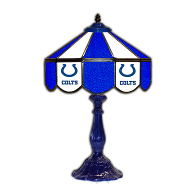Indianapolis Colts Glass Table Lamp - 21