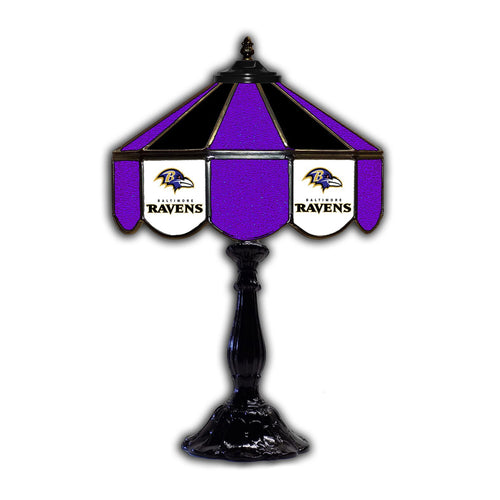 Baltimore Ravens Glass Table Lamp - 21