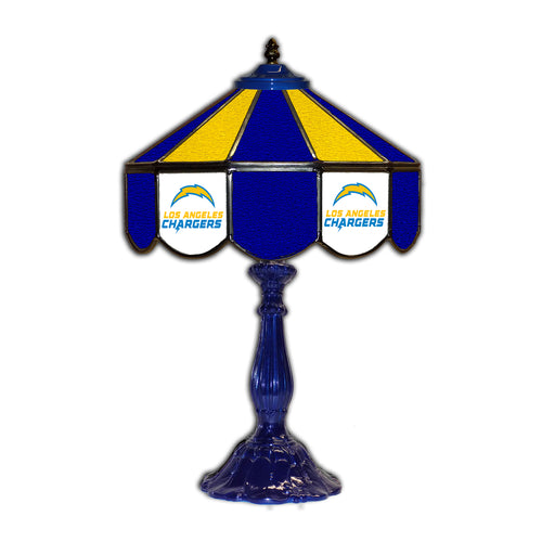 Los Angeles Chargers Glass Table Lamp - 21