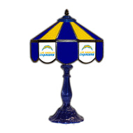 Los Angeles Chargers Glass Table Lamp - 21"