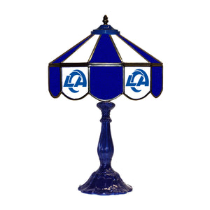 Los Angeles Rams Glass Table Lamp - 21"