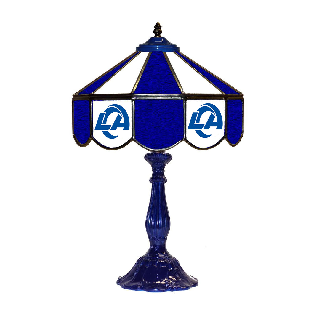 Los Angeles Rams Glass Table Lamp - 21