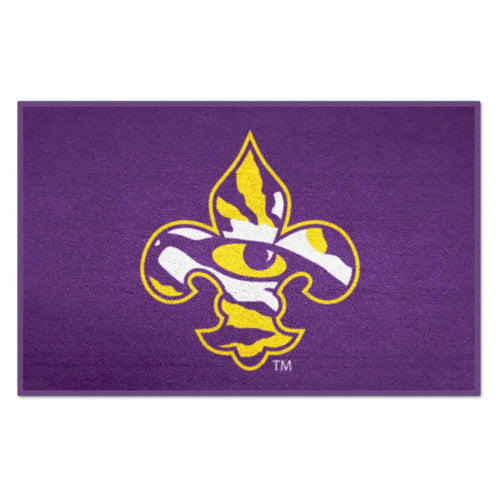 LSU Tigers Logo Starter Mat - 19