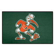 Miami Hurricanes Starter Mat - 19"x30"