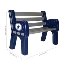 Dallas Cowboys Park Bench