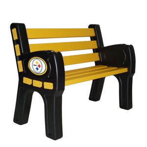 Pittsburgh Steelers Park Bench