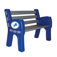 Detroit Lions Park Bench