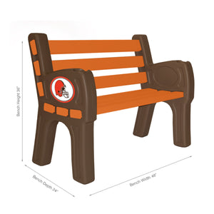 Cleveland Browns Park Bench