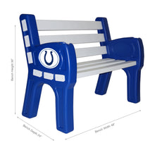 Indianapolis Colts Park Bench