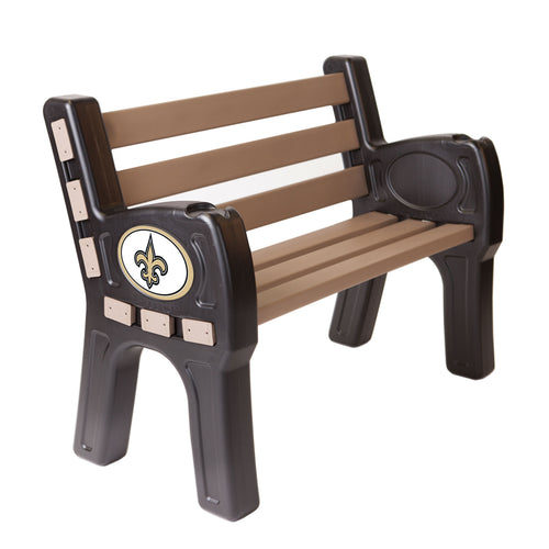 New Orleans Saints Park Bench