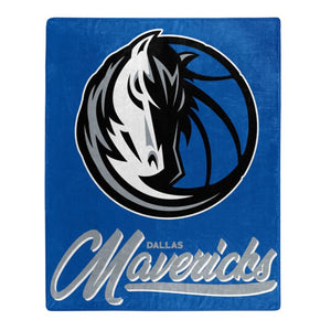 Dallas Mavericks Plush Throw Blanket -  50"x60"