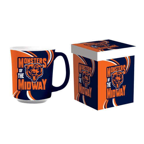 Chicago Bears 14oz Ceramic Coffee Mug with Matching Box