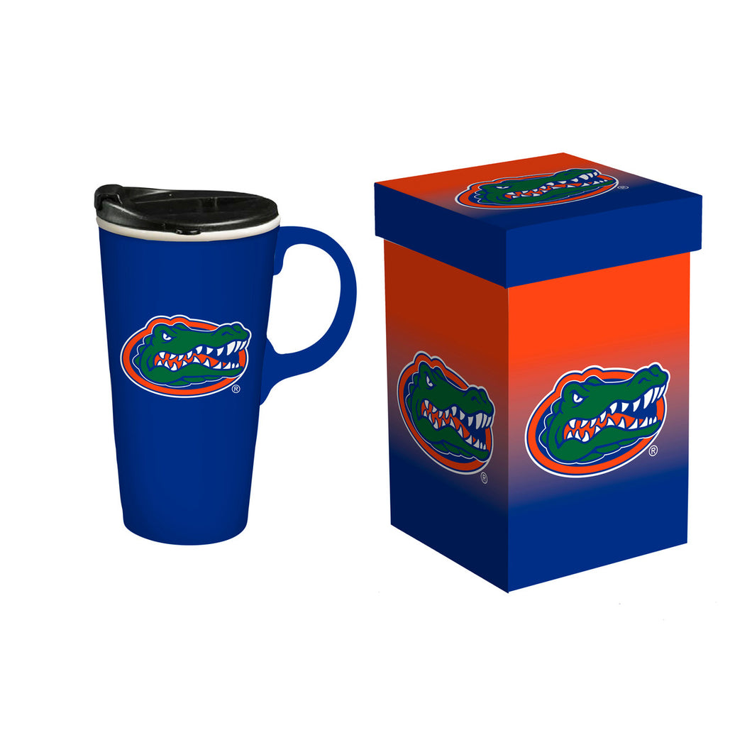 Florida Gators 17oz. Travel Coffee Mug with Gift Box