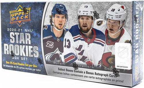 2020/21 Upper Deck NHL Star Rookies Box Set