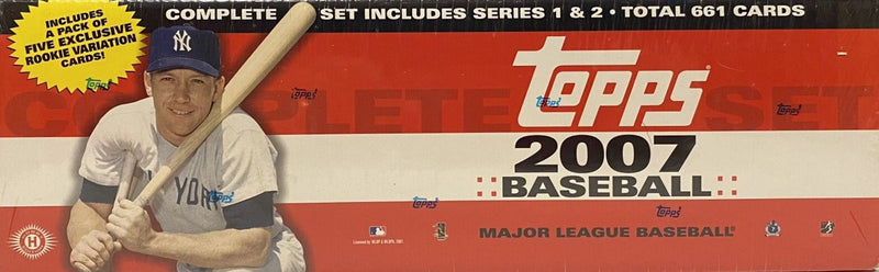 2007 Topps Baseball Series 2 Pack