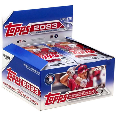 2023 Topps Update Series 1 Baseball Retail 20-Pack Box